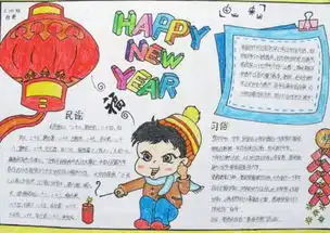 2017元旦手抄报图片及资料大全