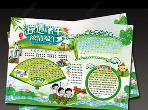 端午节小报节日习俗61手抄电子小报图片模板下载