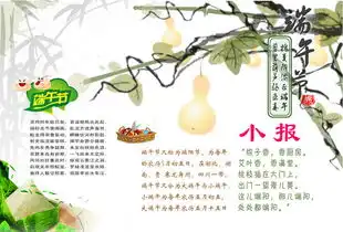 端午节抄手报图片模板psd设计图下载端午节手抄报大全编号13667758