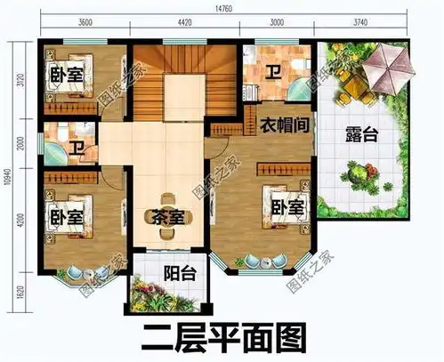 3套经济实用型农村别墅自建房设计图,户型经典,好看又大气