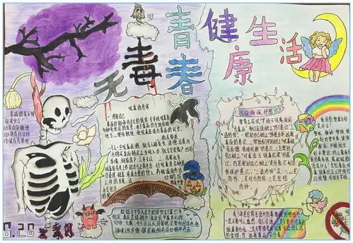 揭阳空港经济区无毒青春健康生活青少年禁毒手抄报大赛获奖作品公布