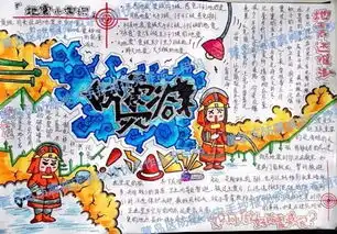 防震减灾黄岛区中小学生地震科普手抄报比赛优秀作品展示一