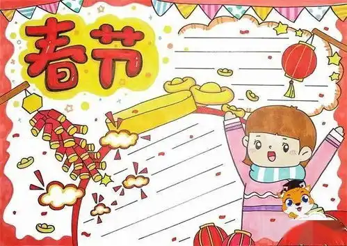 2022虎年春节手抄报好词好句好段,孩子用得上赶快收藏...