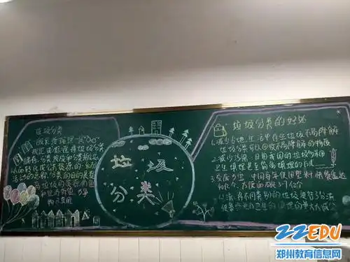 学会垃圾分类保护公共环境