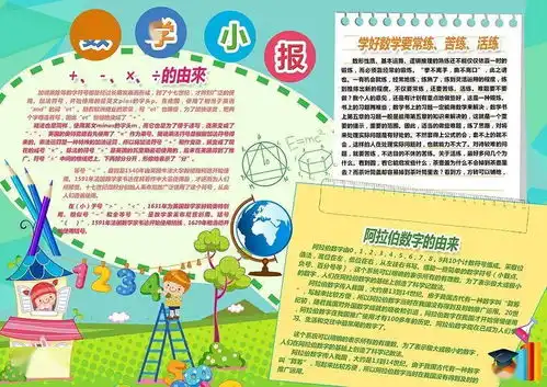 这些趣味数学手抄报,让孩子们动手写一写,画一画,有趣的记住知识点