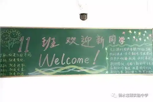 新起点新梦想衡水志臻实验中学2017迎新生板报集锦