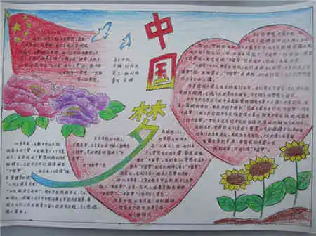 中国梦手抄报少年智则国智