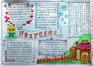 保护环境手抄报生活环境污染