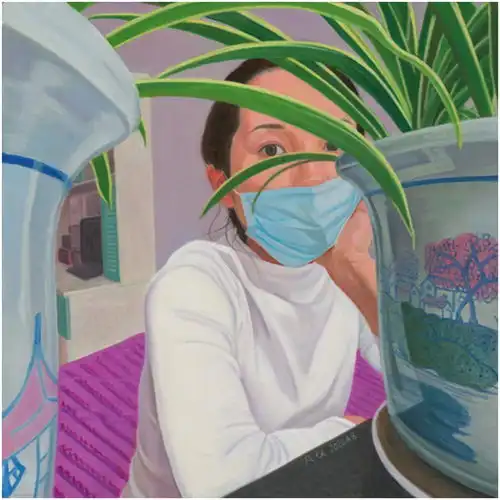 留住青春的美好杨凡仪画展开幕