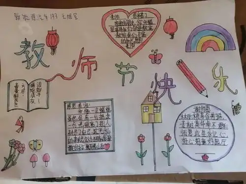 凝聚师生情,畅想工院梦,最特别的节日祝福送给最敬爱的您创意绘画温馨视频