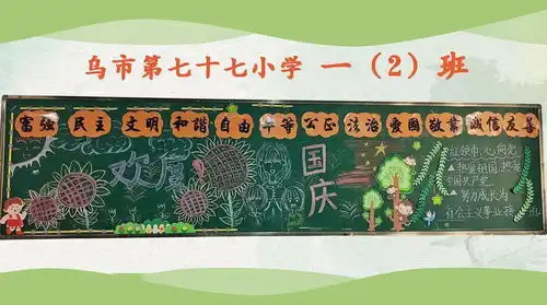 别划走64中学36小学88中学91中学77小学122小学的创意黑板报精彩回顾来啦
