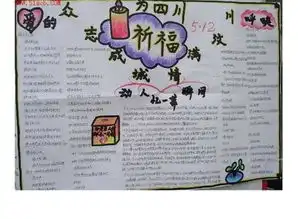 玉树地震手抄报最好要图片