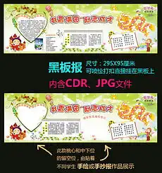 黑板报cdr设计图黑板报cdr设计图模板下载黑板报cdr设计图版式我图网