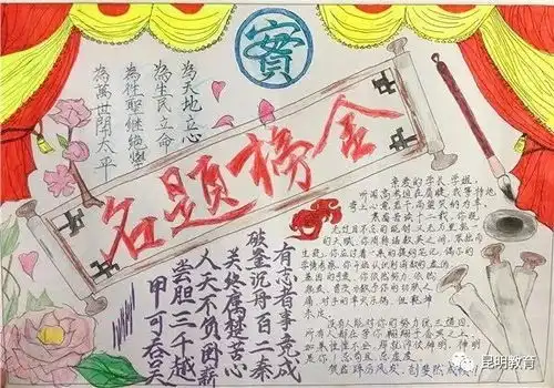 你好故宫手抄报愿你