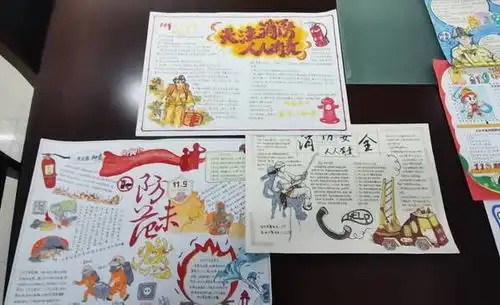 平安公寓创建月暨校园安全手抄报比赛