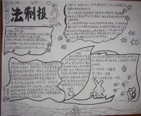 法制手抄报一堂生动的法制课