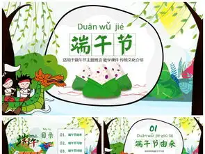 端午节传统节日教学课件赛龙舟ppt模板ppt下载思想品德教育大全编号16445394