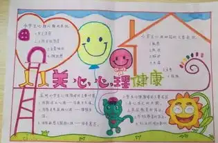 北京小学心理健康手抄报