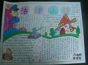 法制手抄报内容少一点