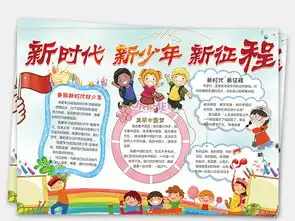 新时代新少年新征程中国梦手抄报图片模板psd设计图下载少先队诞生日手抄报大全编号19179491