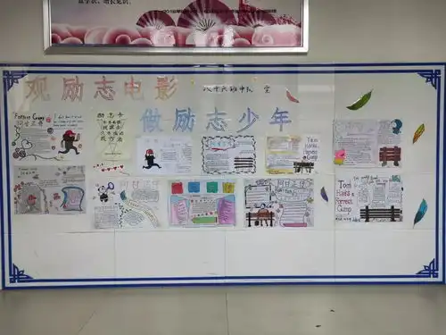 开封市第十四中学恒大校区团委开展观励志电影做励志少年主题活动成果展
