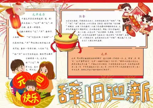 2020年小学生元旦手抄报,超全超精美,为孩子转发收藏