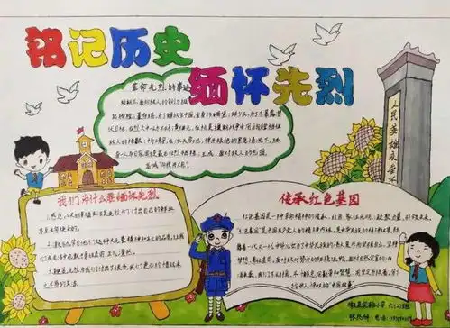 缅怀革命先烈,传承红色基因手抄报获奖作品大展示,快来围观