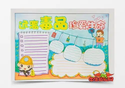 远离毒品手抄报怎么画,远离毒品手抄报简单的word模板下载jpg格式熊猫办公