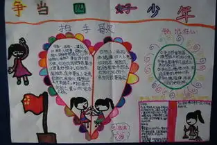 做最好的自己,铭记校训手抄报资料