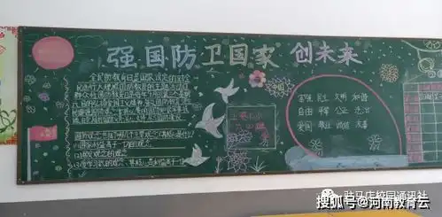 心系国防有你有我上蔡七小开展全民国防教育日活动