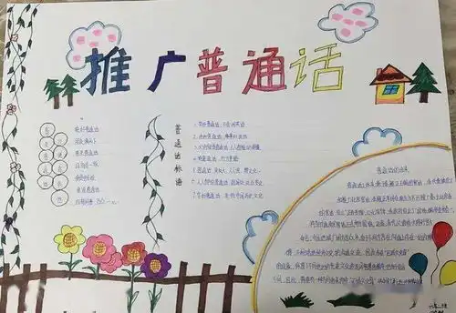 六年二班普通话推广宣传周实践活动