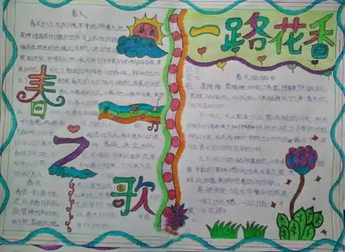 春回大地手抄报简单又漂亮2021年设计春回大地手抄报简单又漂亮2021年图片查字典板报网