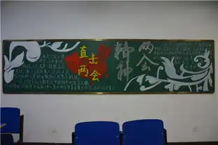 政法学院两会主题黑板报评比圆满落幕