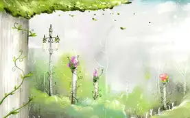 美丽.清新的插画壁纸