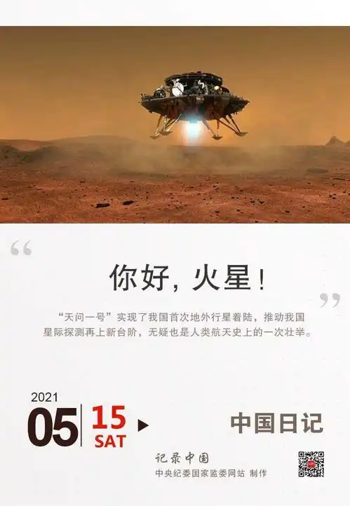 中国日记你好,火星