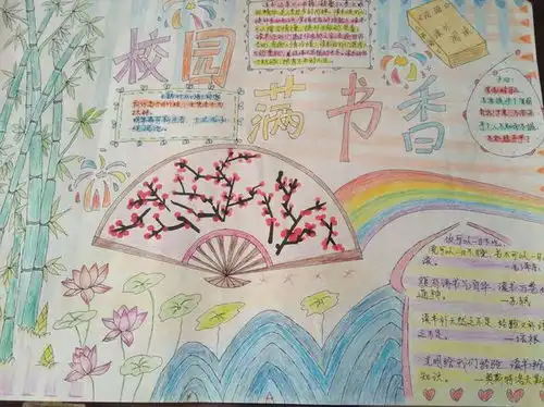 写书香校园,画多彩人生怡康小学开展国学经典手抄报比赛
