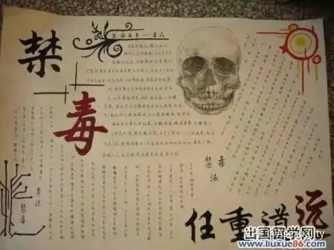 有没有禁毒的手抄报