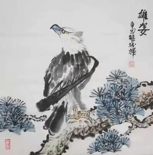 第1647期著名花鸟画家张德辉先生作品集14